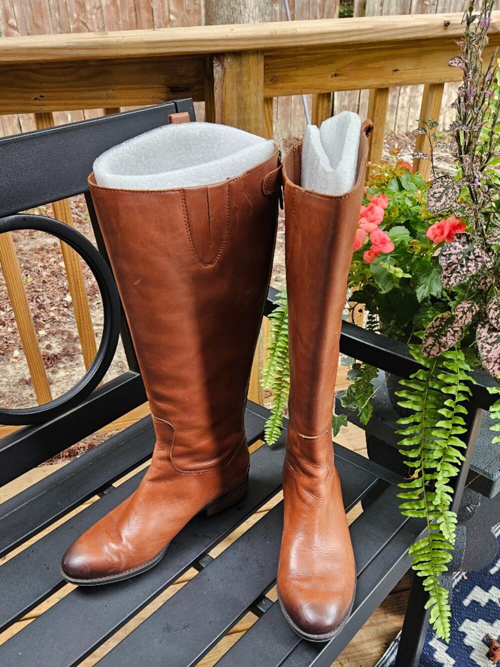 Sam Edelman Penny Whiskey riding boots size 8.5 M
